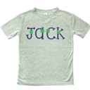  Clover Embroidered Name Tee | Sizes 2T-12