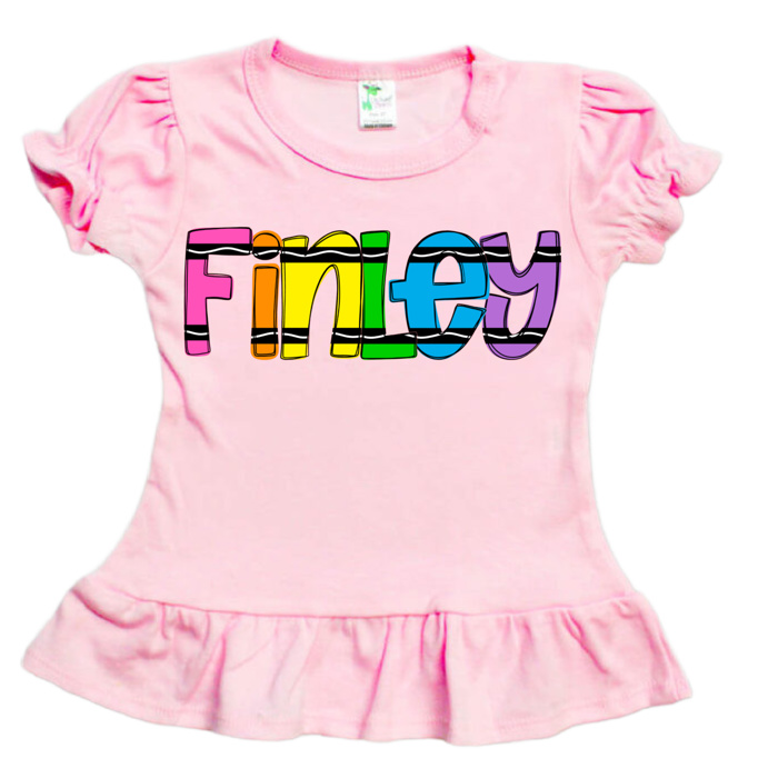 Back to School Name Tee