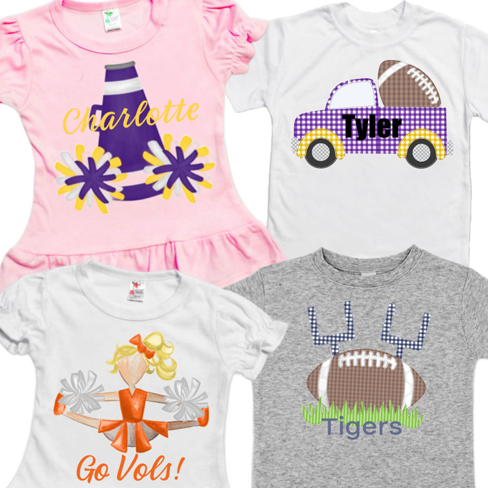 School Spirit Tees Personalized | 5 Designs