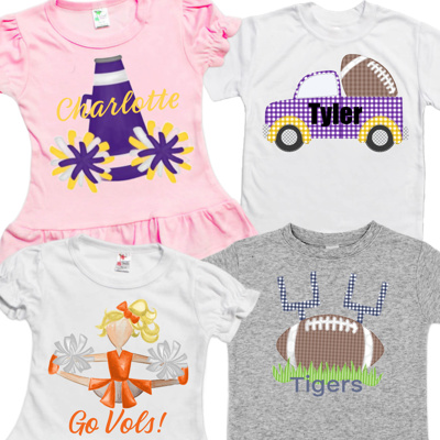 School Spirit Tees Personalized | 5 Designs