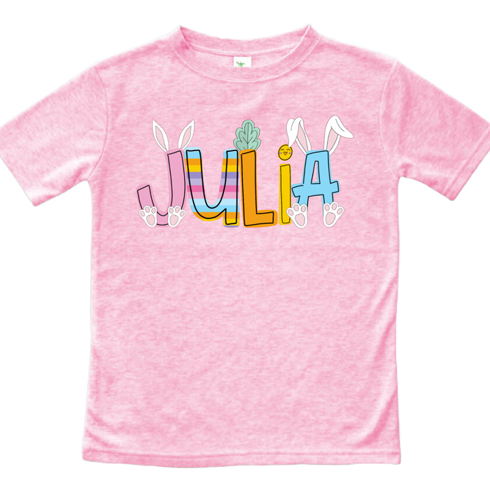 Easter Name Tee | Toddler & Kids | 6 Alphas