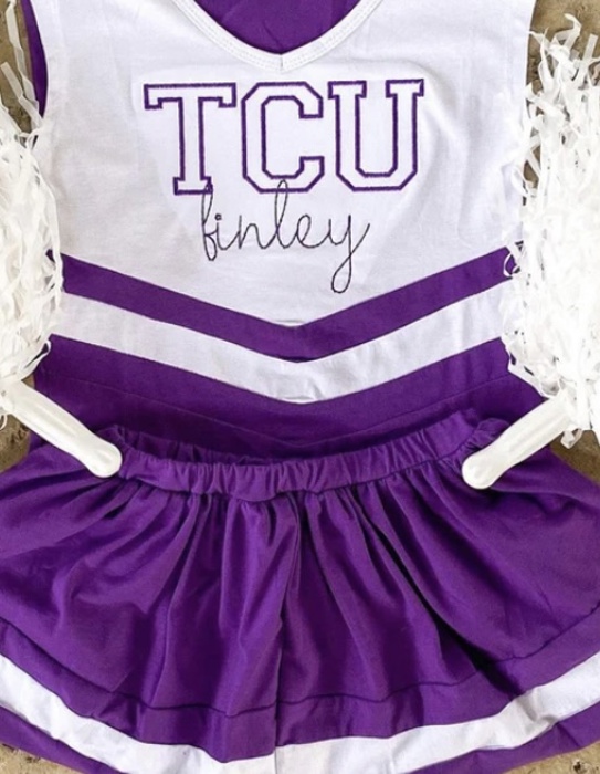 Cheer Uniform | 2T-10Y | 15 Color Combinations