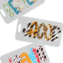  Personalized Alphabet Soup Bag Tag | 48 Alpha Choices