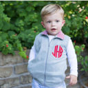  Gingham Trimmed Vest Monogrammed | 8 Colors