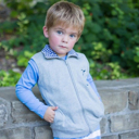  Gingham Trimmed Vest Monogrammed | 8 Colors