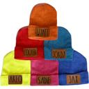  Kids Name Patch Beanie