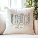  Matriarch Mom Grandma Family Names Pillow Cover