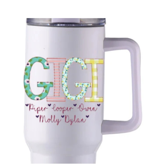  Matriarch Mom Grandma Family Names 40oz Tumbler