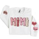  Heart on Your Sleeve Valentine Sweatshirt | Mom Grandma Mimi