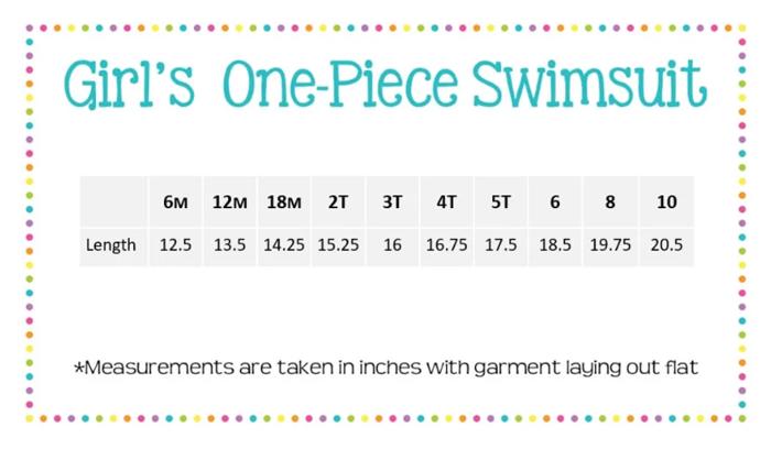 Seersucker 1 Piece Swimsuit | Monogrammed | 6 Colors | Sizes 12M-10Y