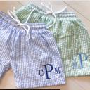  Seersucker Trunks | Monogrammed | 6 Colors | Sizes 12M-10Y