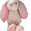  Personalized Embroidered Girly Easter Bunny 