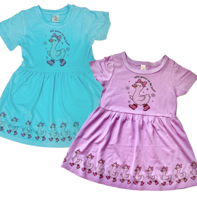 Silly Goose Dress | 6 Color Options | 2T-10Y