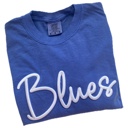  Puff Embroidery Team Name Tee Personalized