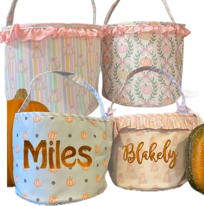 Halloween Bucket Personalized | 5 Designs