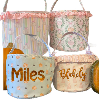 Halloween Bucket Personalized | 5 Designs