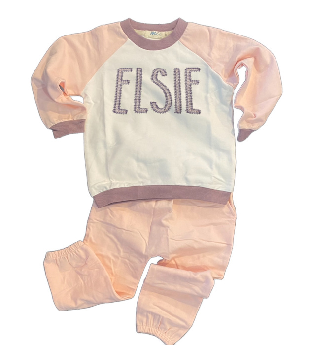 Personalized Toddler Activewear Set | 2 Colors } Sizes 2T-6
