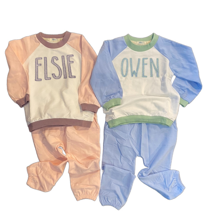 Personalized Toddler Activewear Set | 2 Colors } Sizes 2T-6