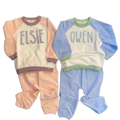 Personalized Toddler Activewear Set | 2 Colors } Sizes 2T-6