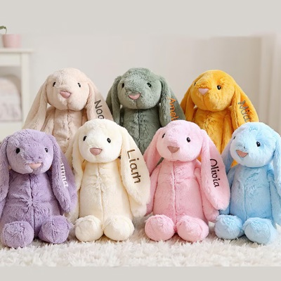 Custom Easter Bunny Small Plush | 6 colors