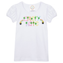  Rainbow Clover Name Tee St. Patrick's Day Personalized | Sizes 2T-10