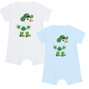  St. Patrick's Day Goose Romper