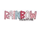 Rainbow Valentine Valentine Name Bubbles | Babies | 7 Designs