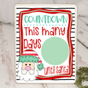  Christmas Countdown Advent Dry Erase Board | 5 Options