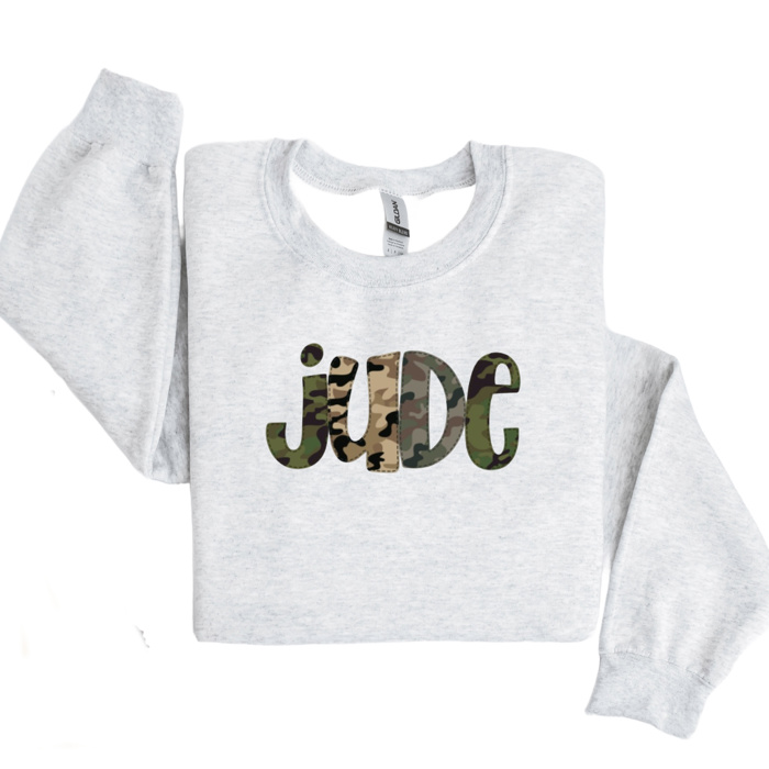 Alphabet Soup Personalized Sweatshirt | Sizes 2T-12 | 48 Alpha Options
