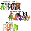  Halloween Monster Mash Water Bottle | 11 Apha Options