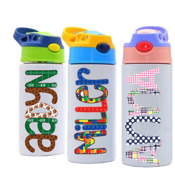 Personalized Alphabet Soup Water Bottle | 48 Alpha Choices