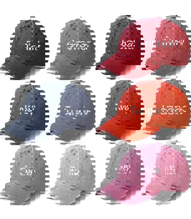 Kids Name Patch Cap