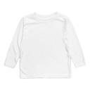 12M White-Unisex-Long Sleeve Personalized Character Baby Tee or Bubble | 27 Characters