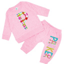  Alphabet Soup Personalized Knit Baby Set