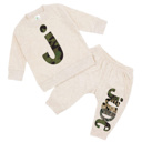  Alphabet Soup Personalized Knit Baby Set