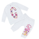  Alphabet Soup Personalized Knit Baby Set
