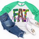  MARDI GRAS Raglan Tee | Adult Sizes | 13 Designs
