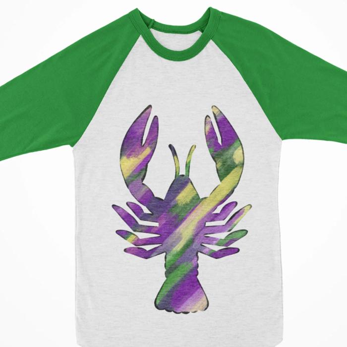 MARDI GRAS Raglan Tee | Adult Sizes | 13 Designs