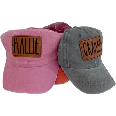 Kids Name Patch Cap
