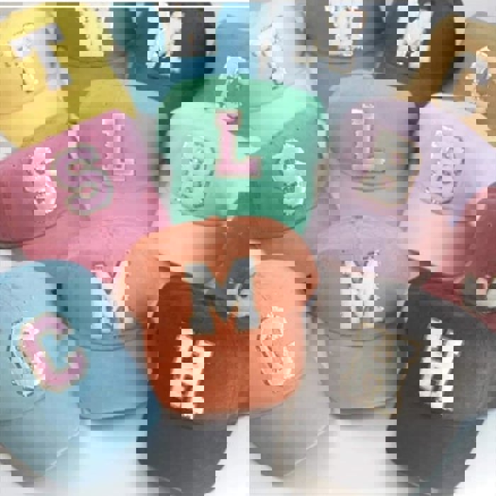 Varsity Initail Ball Cap