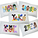  Personalized Vacation Character Pillowcase | 27 Characters