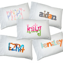 Personalized Alphabet Soup Pillowcase | 48 Alpha Choices