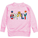  Holiday Name Tee Personalized Christmas Theme and Character | Sizes 2T-10Y | 8 Alphas
