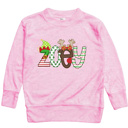  Holiday Name Tee Personalized Christmas Theme and Character | Sizes 2T-10Y | 8 Alphas