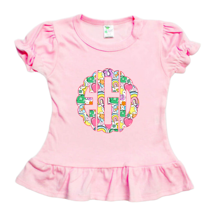 St. Patricks Day Name Tees Personalized | Sizes 2T-10Y