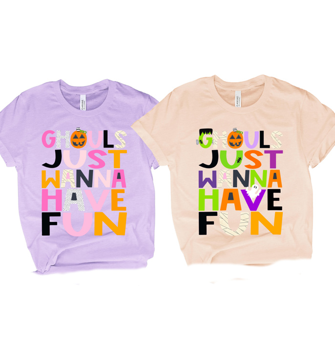 Halloween Sayings Tee ADULTS |12 Saying Options