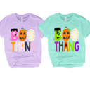  Halloween Sayings Tee ADULTS |12 Saying Options