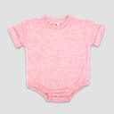 3-6M Pink-Bubble-Short Sleeve Personalized Character Baby Tee or Bubble | 27 Characters