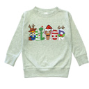 Holiday Character Name Tee Christmas Vacation  | 6 Designs | Sizes 2T-10Y