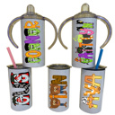 Halloween Monster Mash Sippy Cup Personalized \ 11 Alpha Options